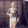 Jean in Garden