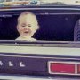 Kat in car